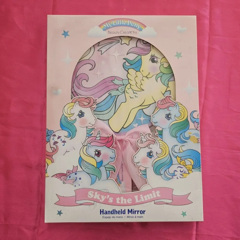 Beauty Creations My Little Pony Sky's the Limit Pink Handheld Mirror